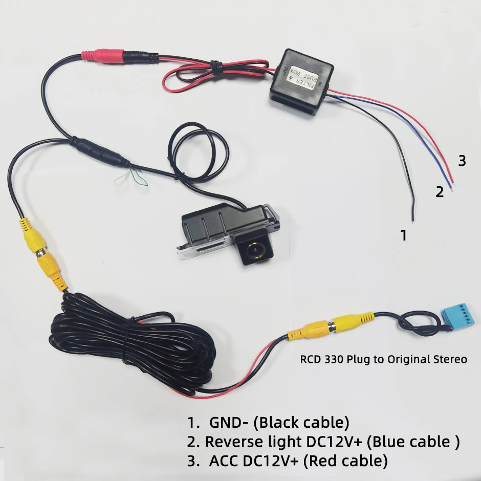 Pi Camera Cable - سيارة كاميرا الرؤية الخلفية مرشح الطاقة