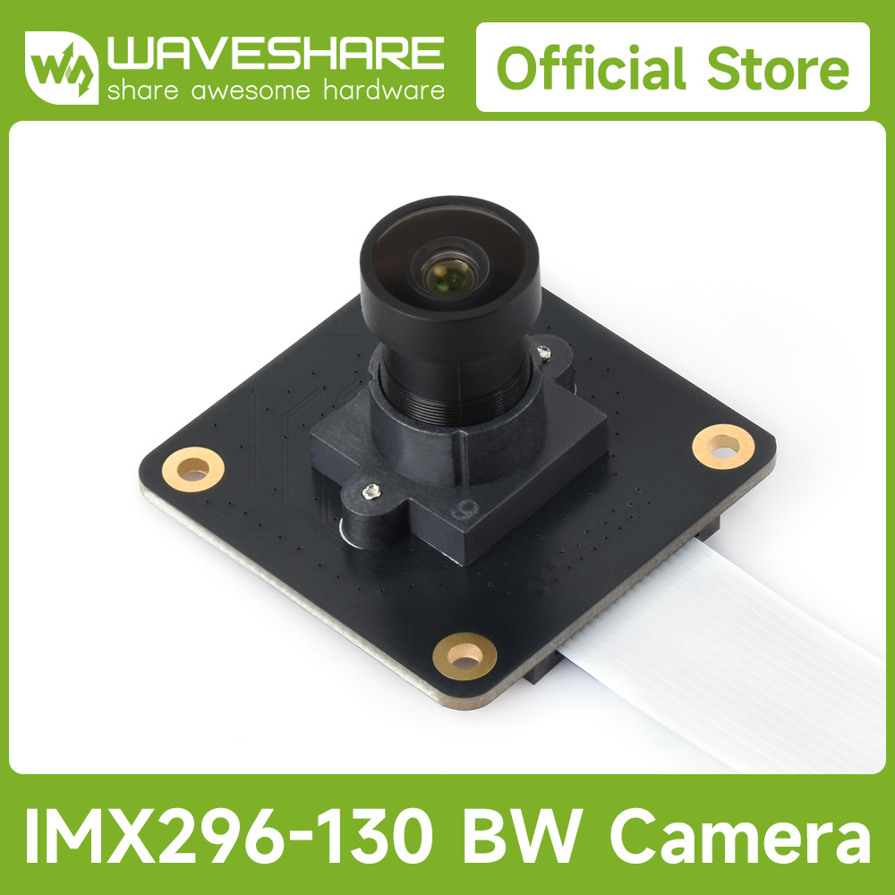 كاميرا Waveshare IMX296 1.6MP  - مراجعة Raspberry Pi Global Shutter Camera Imx296 وسعره