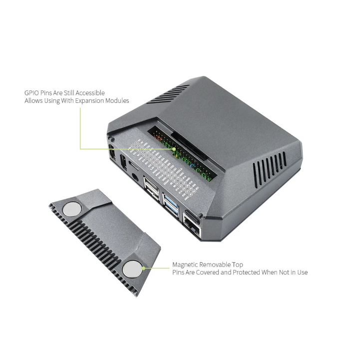 علبة Argon ONE V2 لجهاز Raspbe - مراجعة Raspberry Pi 4 وسعره