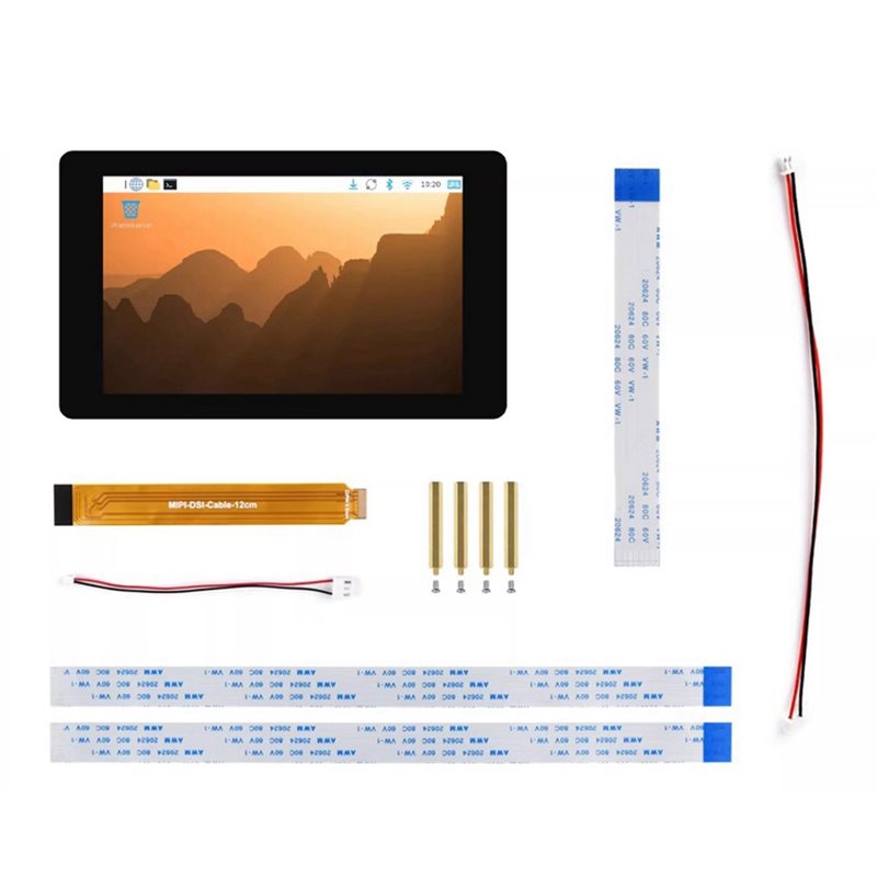 شاشة عرض DSI LCD مقاس 4 بوصات  - مراجعة Raspberry Pi 4 وسعره