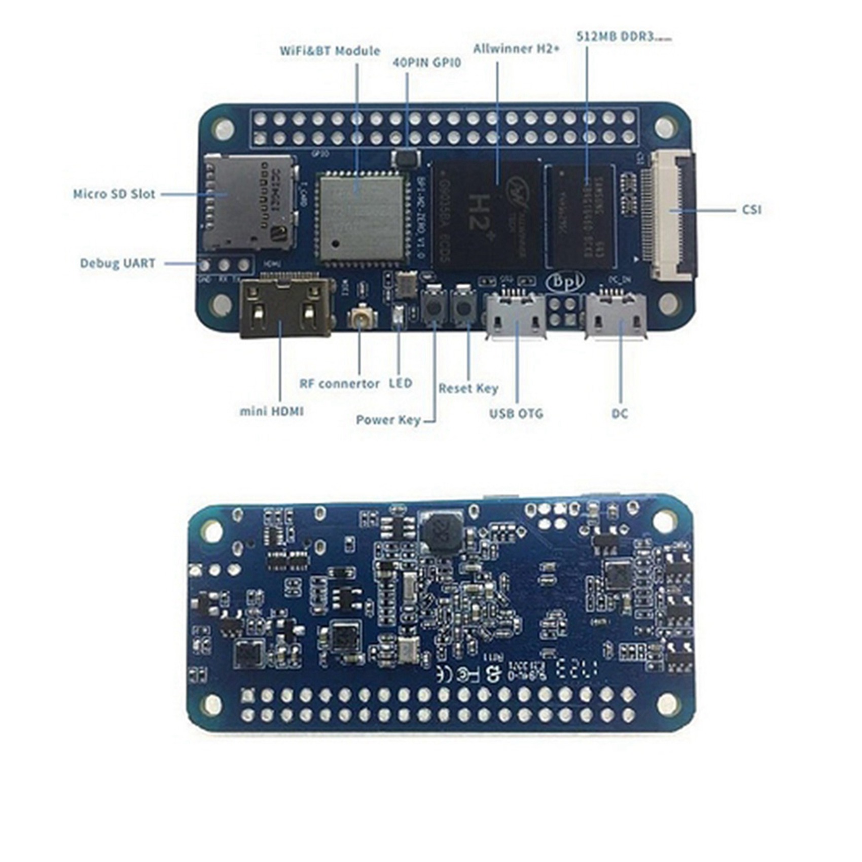 B29C-5X، إصدار جديد لجهاز Bana - مراجعة Pi Zero وسعره