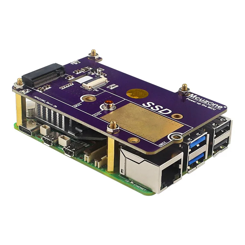 لوح توسعة التوت Pi 5 ، PCIe إل - مراجعة Pi 5 Case وسعره