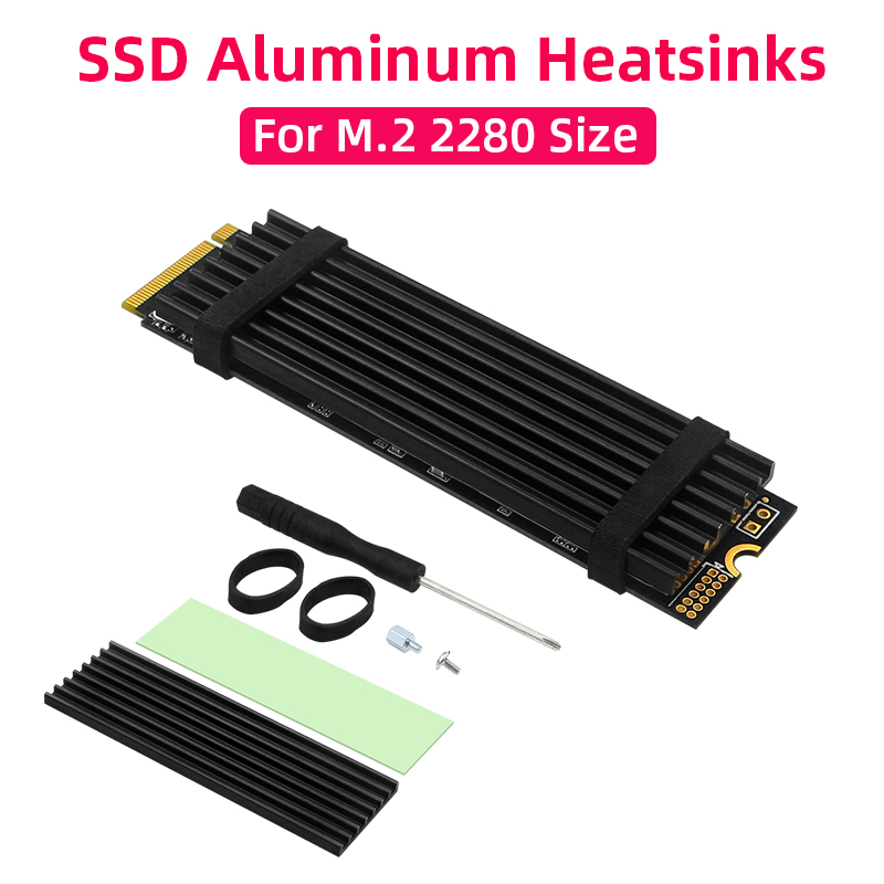M.2 SSD المبرد مشعاع ألومنيوم  - مراجعة Pi Cooler وسعره
