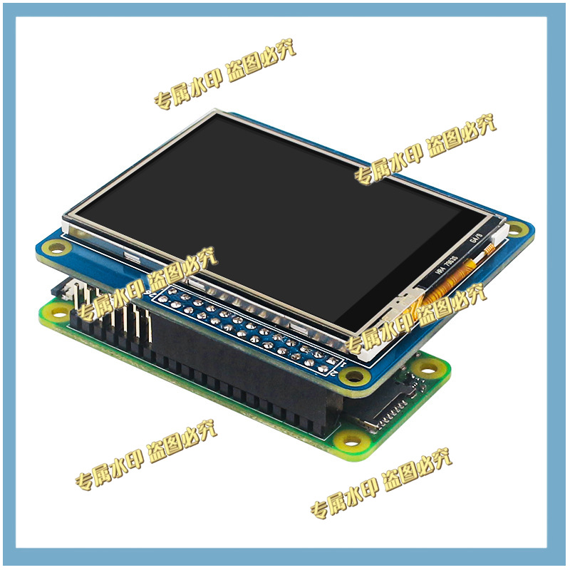 شاشة عرض LED مقاومة للمس مقاس  - مراجعة Pi Zero وسعره
